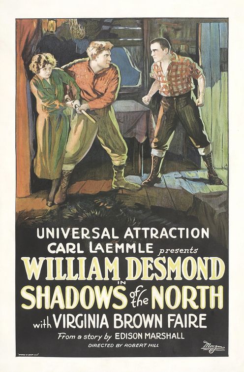 the movie poster: Shadows of the North (1923) ver2