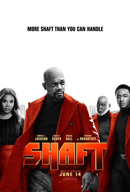 1000 piece jigsaw puzzle for the movie poster: Shaft (2019)