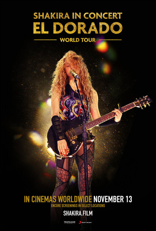 1000 piece jigsaw puzzle for the movie poster: Shakira In Concert: El Dorado World Tour (2019)