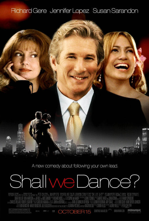 the movie poster: Shall We Dance? (2004) ver2