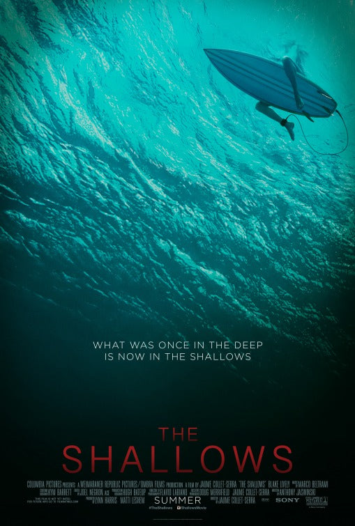 1000 piece jigsaw puzzle for the movie poster: The Shallows (2016)