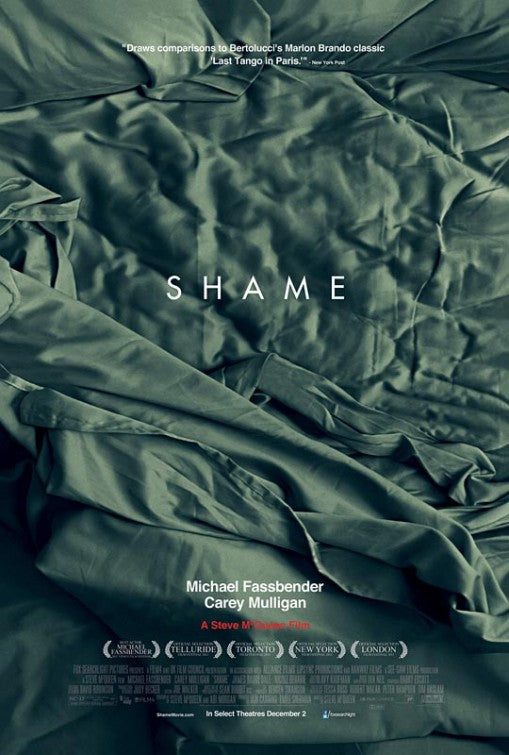 1000 piece jigsaw puzzle for the movie poster: Shame (2011)
