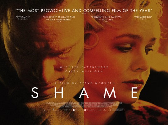 1000 piece jigsaw puzzle for the movie poster: Shame (2011) ver3