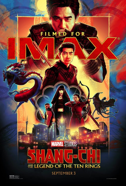 1000 piece jigsaw puzzle for the movie poster: Shang-Chi and the Legend of the Ten Rings (2021) ver13