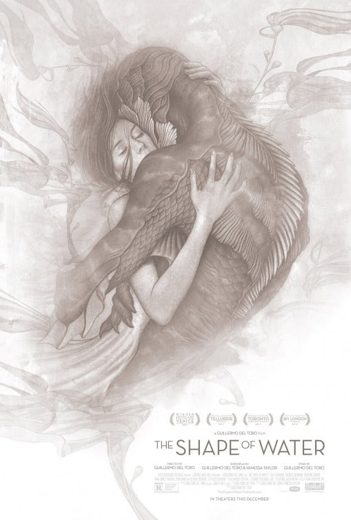 1000 piece jigsaw puzzle for the movie poster: The Shape of Water (2017) ver2