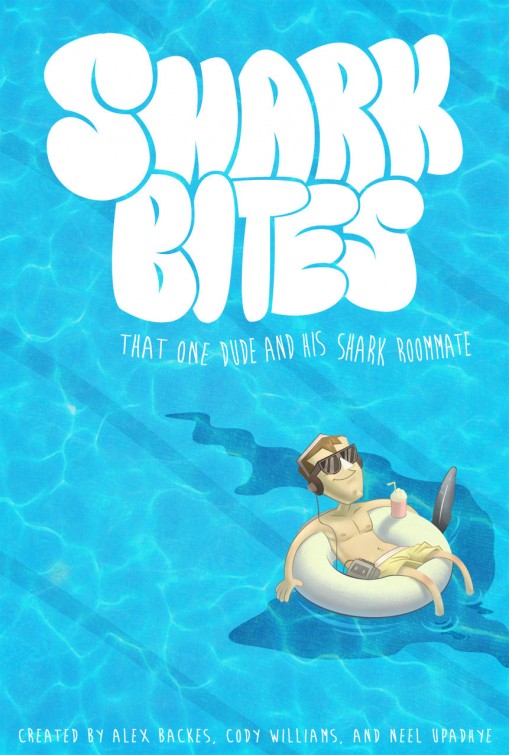 1000 piece jigsaw puzzle for tv poster: Shark Bites