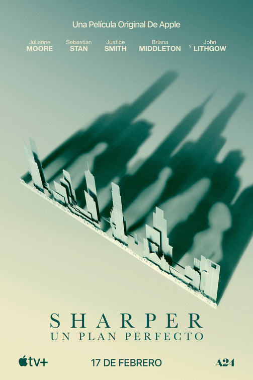 1000 piece jigsaw puzzle for the movie poster: Sharper (2023) ver3