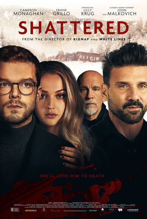 1000 piece jigsaw puzzle for the movie poster: Shattered (2022)
