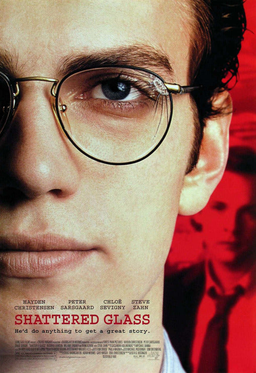 the movie poster: Shattered Glass (2003)