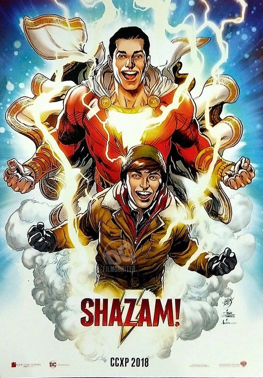 1000 piece jigsaw puzzle for the movie poster: Shazam! (2019) ver2