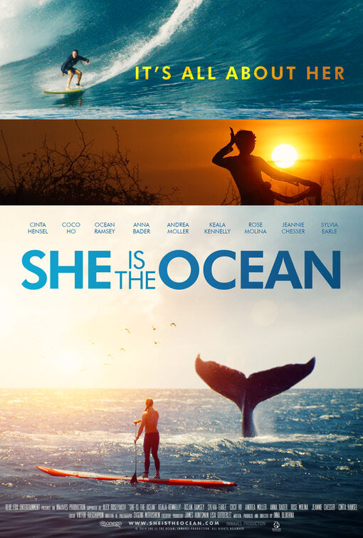 1000 piece jigsaw puzzle for the movie poster: She Is the Ocean (2020)