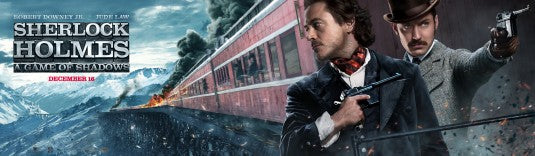 1000 piece jigsaw puzzle for the movie poster: Sherlock Holmes: A Game of Shadows (2011) ver18