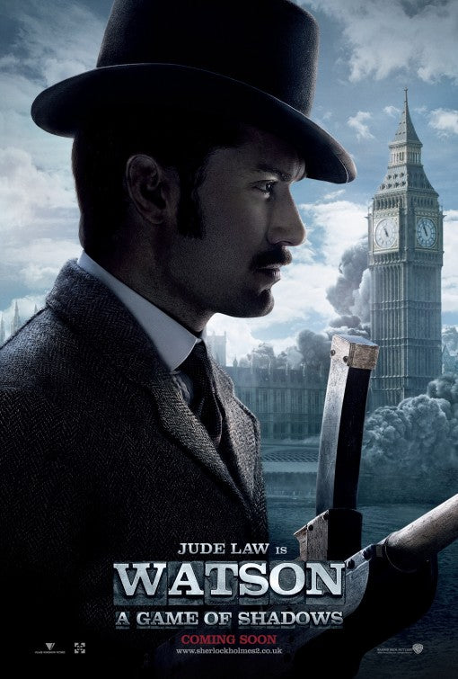 1000 piece jigsaw puzzle for the movie poster: Sherlock Holmes: A Game of Shadows (2011) ver4