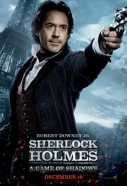 1000 piece jigsaw puzzle for the movie poster: Sherlock Holmes: A Game of Shadows (2011) ver5
