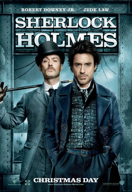 1000 piece jigsaw puzzle for the movie poster: Sherlock Holmes (2009) ver8