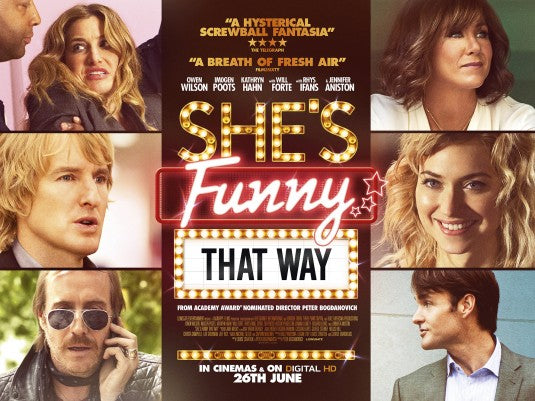 1000 piece jigsaw puzzle for the movie poster: She's Funny That Way (2015) ver5
