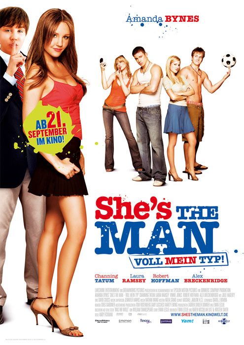 the movie poster: She's the Man (2006) ver2