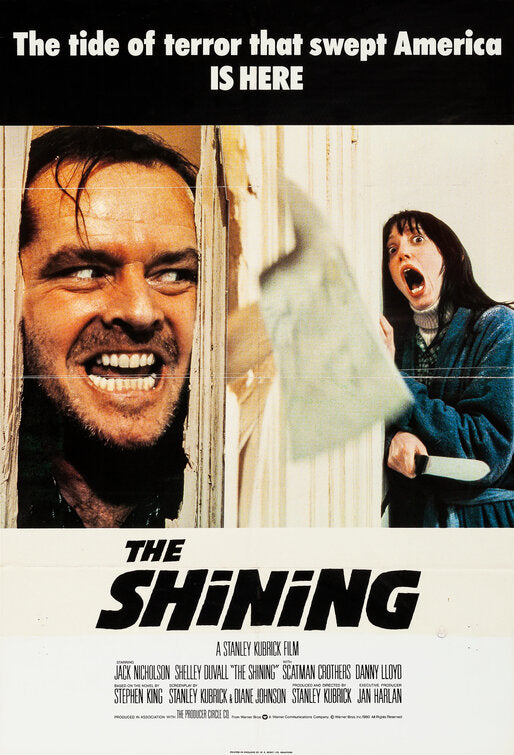 the movie poster: The Shining (1980) ver2