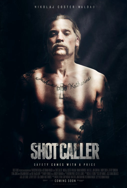 1000 piece jigsaw puzzle for the movie poster: Shot Caller (2017)