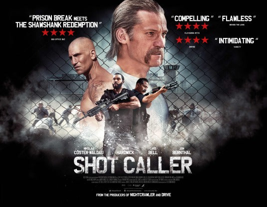 1000 piece jigsaw puzzle for the movie poster: Shot Caller (2017) ver2