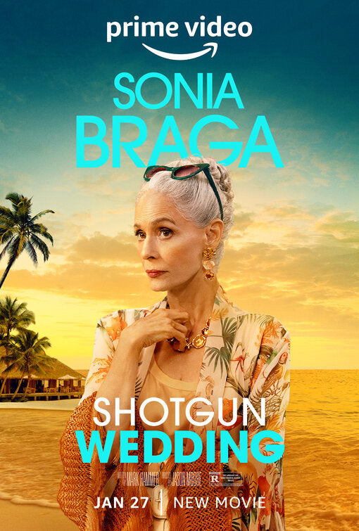 1000 piece jigsaw puzzle for the movie poster: Shotgun Wedding (2022) ver8