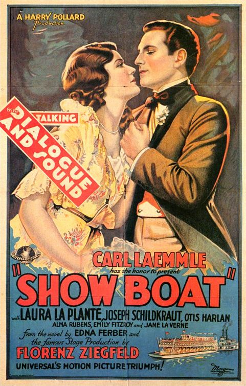 the movie poster: Show Boat (1929)