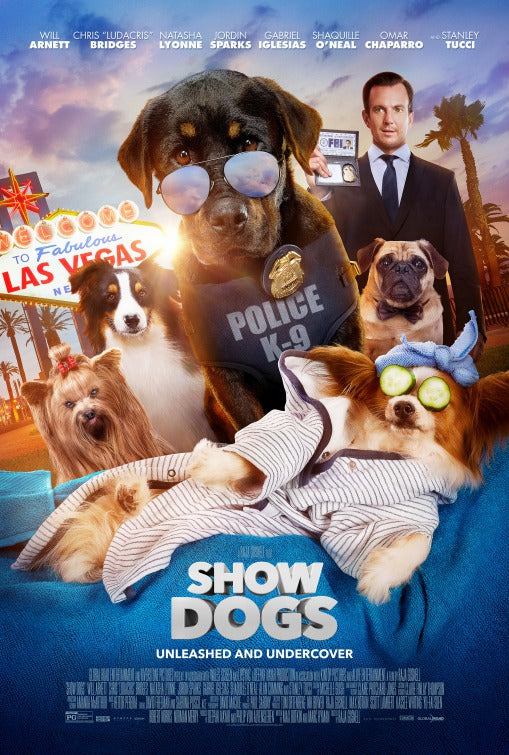 1000 piece jigsaw puzzle for the movie poster: Show Dogs (2018)
