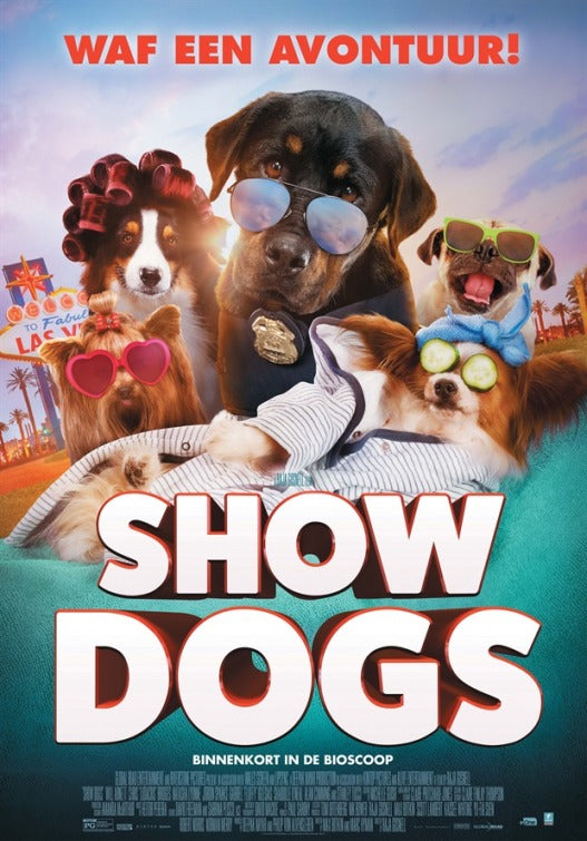 1000 piece jigsaw puzzle for the movie poster: Show Dogs (2018) ver10
