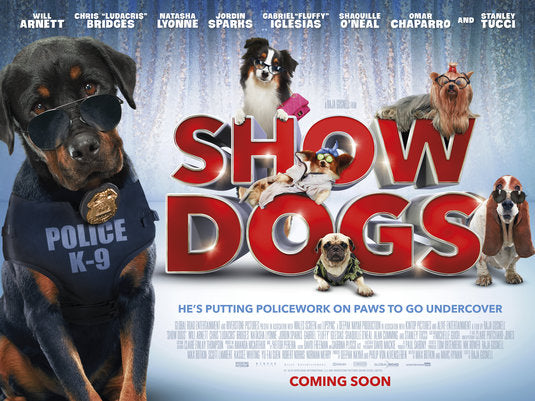 1000 piece jigsaw puzzle for the movie poster: Show Dogs (2018) ver11
