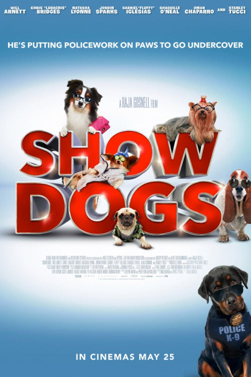 1000 piece jigsaw puzzle for the movie poster: Show Dogs (2018) ver9