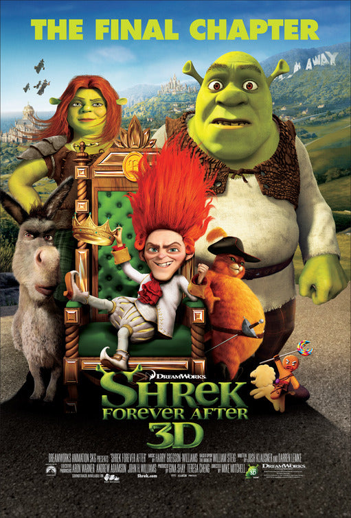 1000 piece jigsaw puzzle for the movie poster: Shrek Forever After (2010) ver10