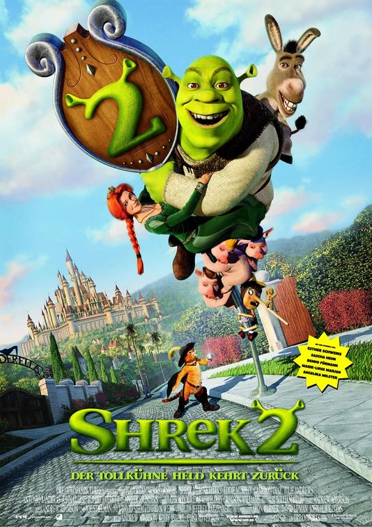 the movie poster: Shrek 2 (2004) ver9