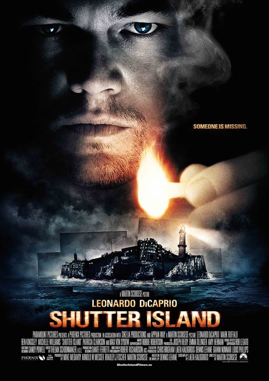 1000 piece jigsaw puzzle for the movie poster: Shutter Island (2010) ver2