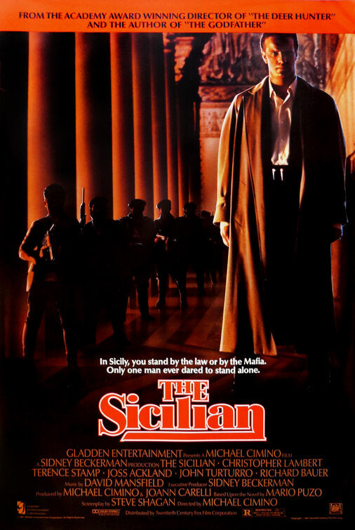 the movie poster: The Sicilian (1987)