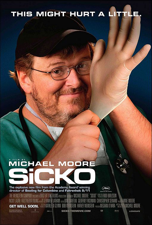 the movie poster: Sicko (2007)