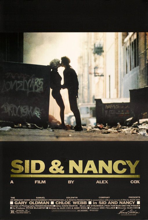 the movie poster: Sid and Nancy (1986)