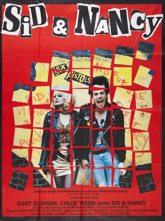1000 piece jigsaw puzzle for the movie poster: Sid and Nancy (1986) ver5
