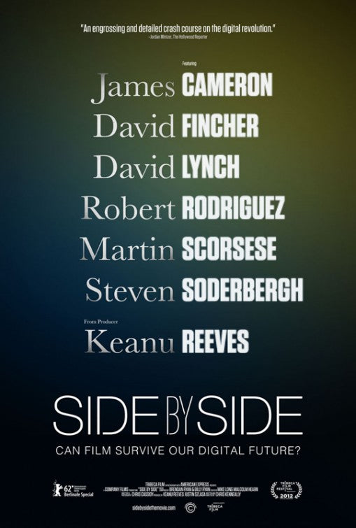 1000 piece jigsaw puzzle for the movie poster: Side by Side (2012)