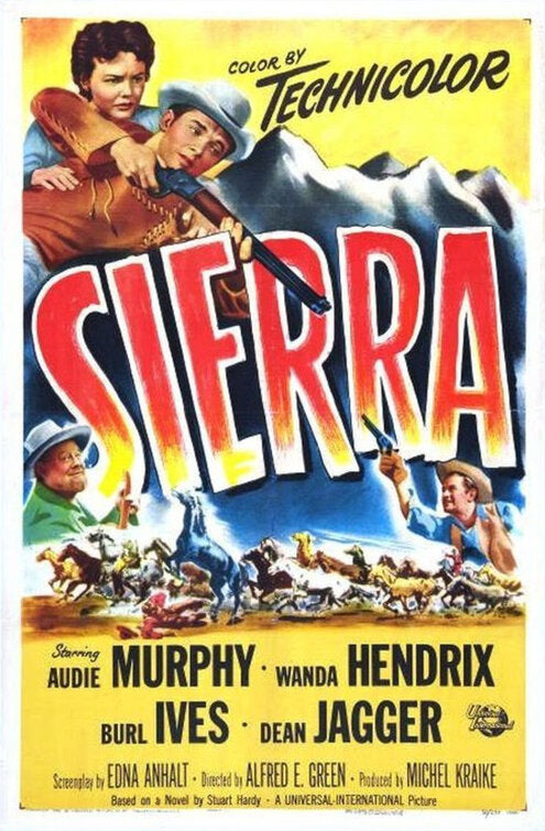 1000 piece jigsaw puzzle for the movie poster: Sierra (1950)