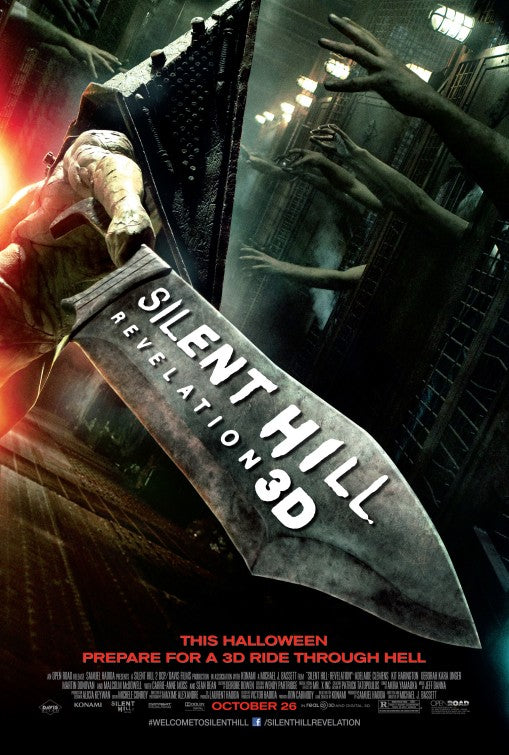 1000 piece jigsaw puzzle for the movie poster: Silent Hill: Revelation 3D (2012) ver2