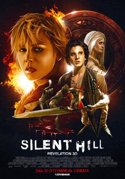 1000 piece jigsaw puzzle for the movie poster: Silent Hill: Revelation 3D (2012) ver3