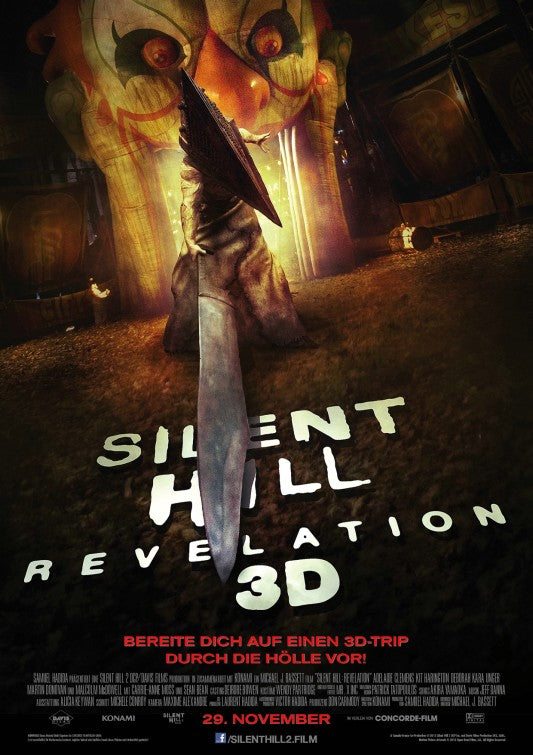 1000 piece jigsaw puzzle for the movie poster: Silent Hill: Revelation 3D (2012) ver7