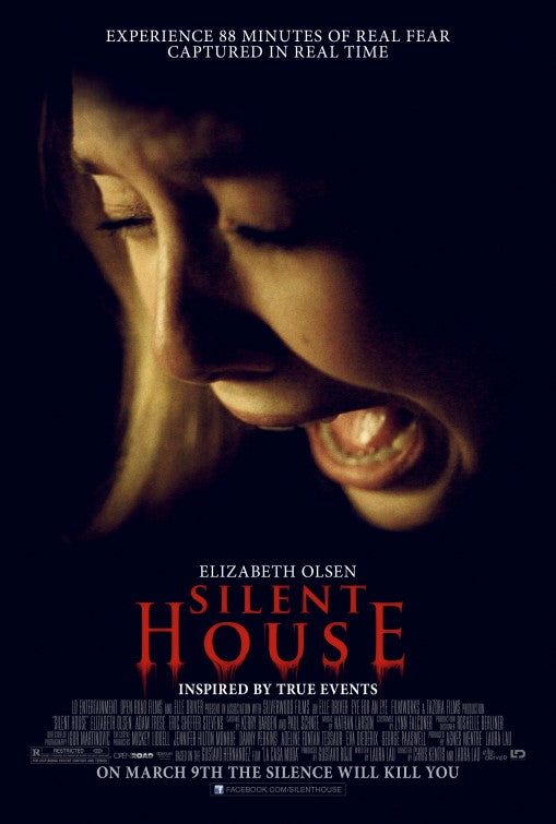 1000 piece jigsaw puzzle for the movie poster: Silent House (2012)