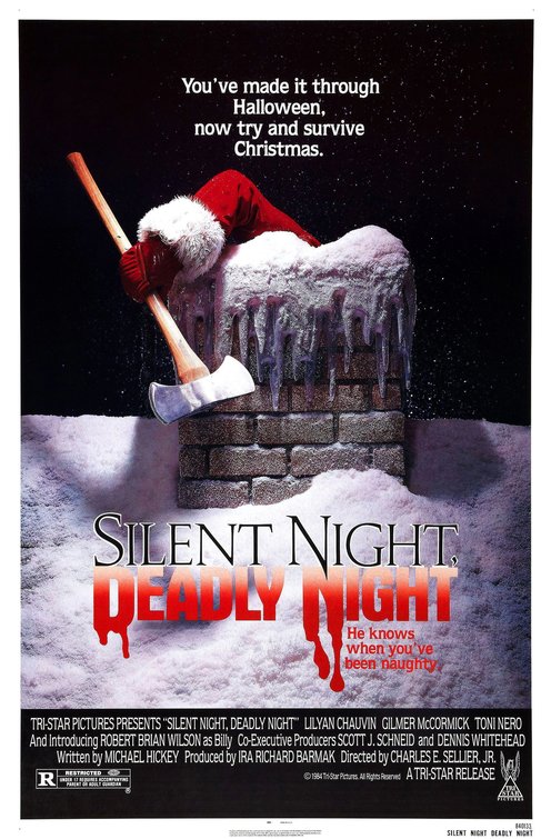 the movie poster: Silent Night, Deadly Night (1984)