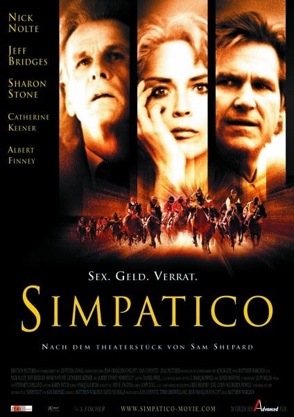 the movie poster: Simpatico (1999) ver2