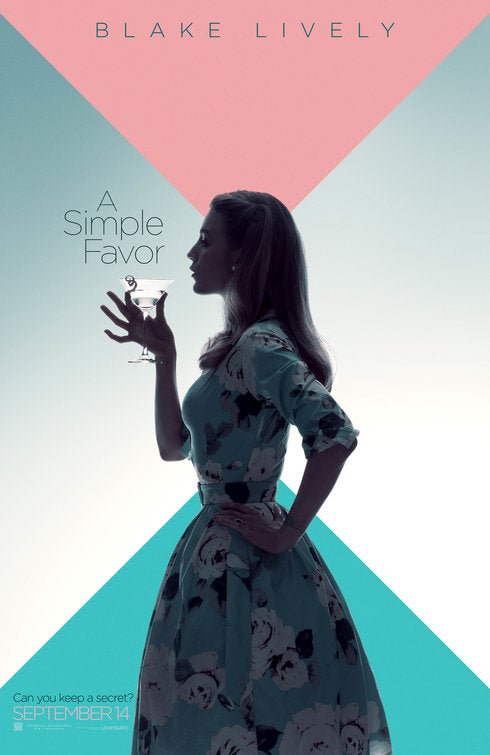 1000 piece jigsaw puzzle for the movie poster: A Simple Favor (2018) ver4