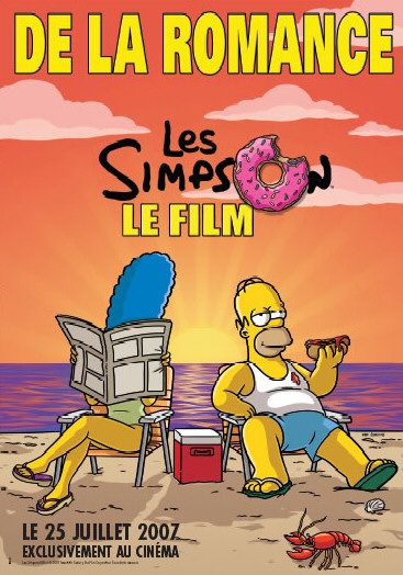the movie poster: The Simpsons Movie (2007) ver6