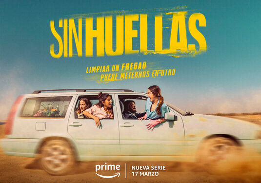 1000 piece jigsaw puzzle for tv poster: Sin huellas, ver2
