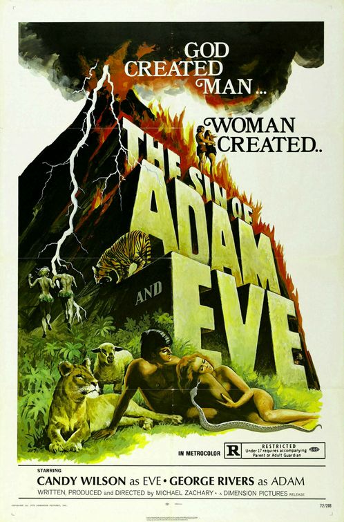 the movie poster: The Sin of Adam and Eve (1973)