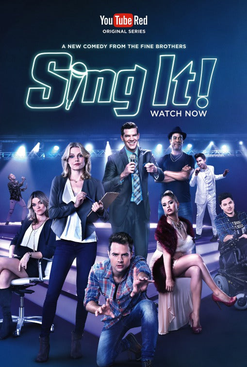 1000 piece jigsaw puzzle for tv poster: Sing It!